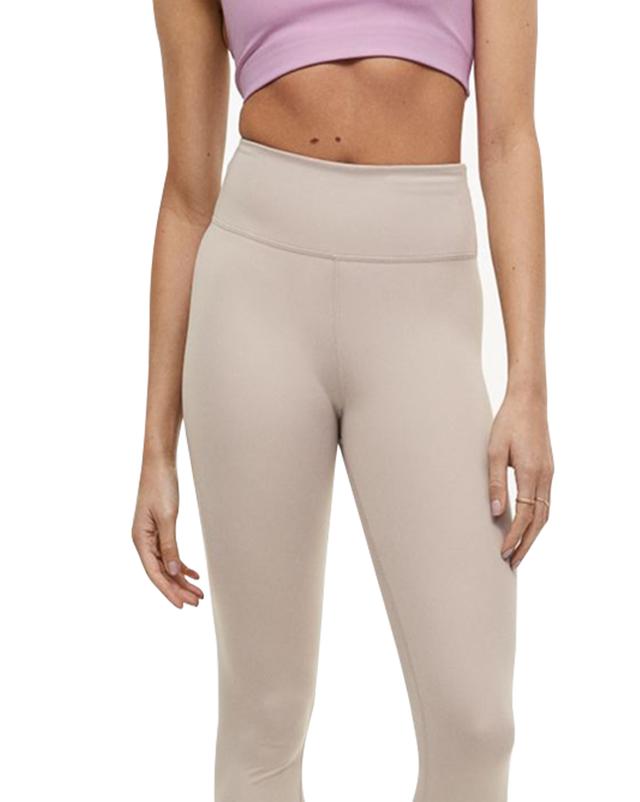 Beige Women Leggings