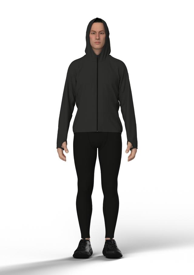 Men's 3D-Rendered Performance Jacket