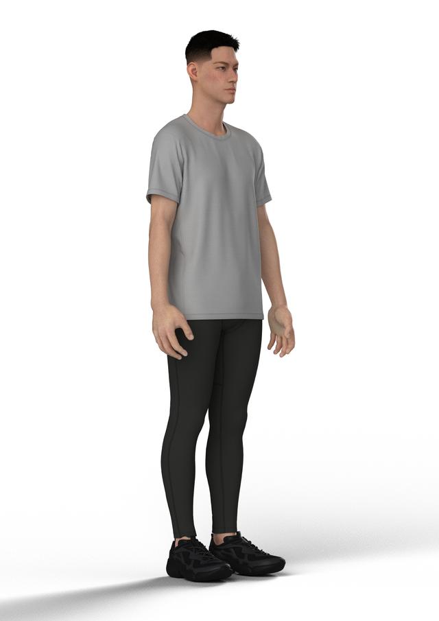 Unisex Performance Tee - 3D Rendered